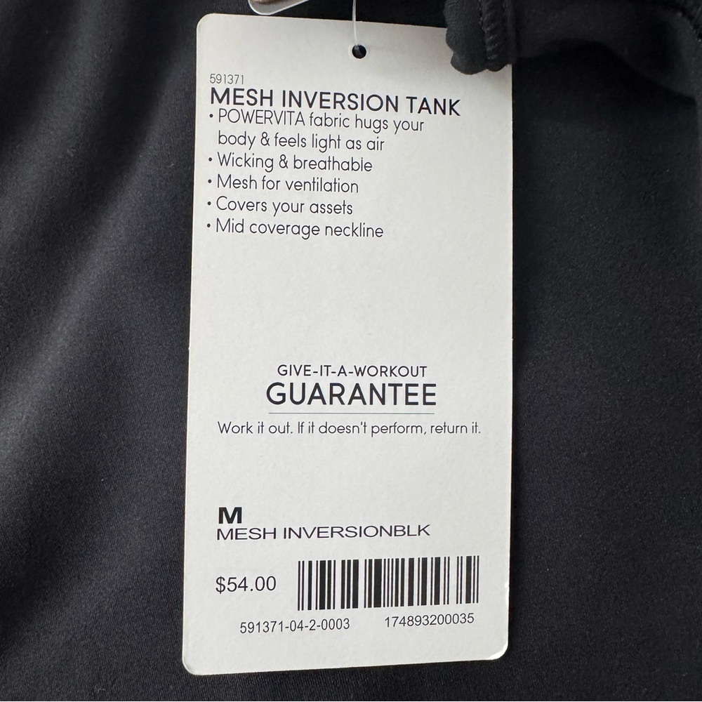 NWT Athleta Mesh Inversion Tank - Picture 10 of 10